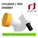 LNB INVERTO UNICABLE 2 PER 32 UTENZE