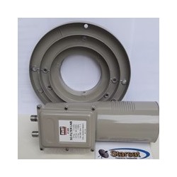 LNB Banda C - Twin- Wimax - 3,7 / 4.2Ghz - feed P.F.
