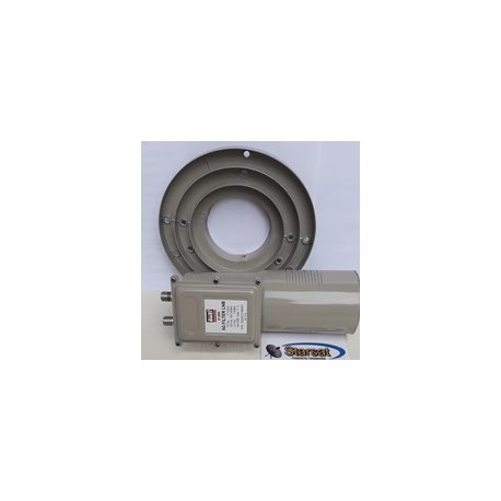 LNB Banda C - Twin- Wimax - 3,7 / 4.2Ghz - feed P.F.