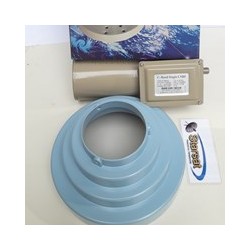 LNB banda C Eurostar - single 3,4/4,2 ghz+ feed conico
