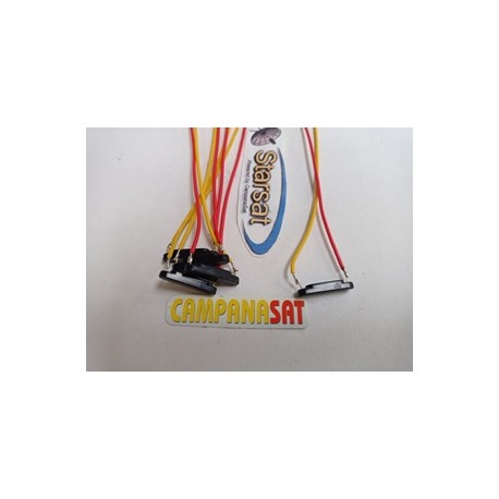 Sensore Reed per attuatori SuperJack Qarl 24 - 36 a filo piegato