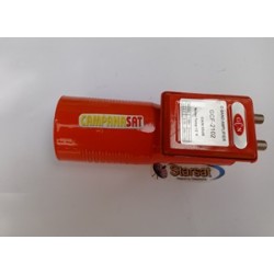Lnb banda C - twin - GCF-2102-3,4 /4,2 ghz - no feed - no dielettrico