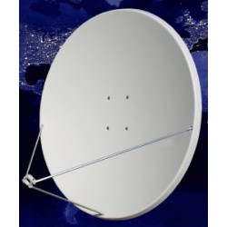 Parabola 380 OffSet Laminas bianca Fibra di vetro+AZ EL