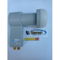 Lnb Wisi OC 02 D twin - F dorato - ottimo per motorizzati