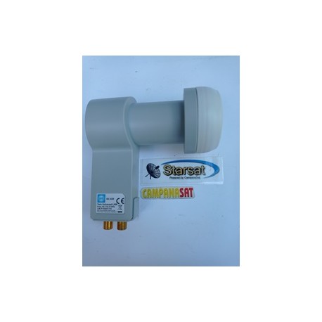 Lnb Wisi OC 02 D twin - F dorato - ottimo per motorizzati