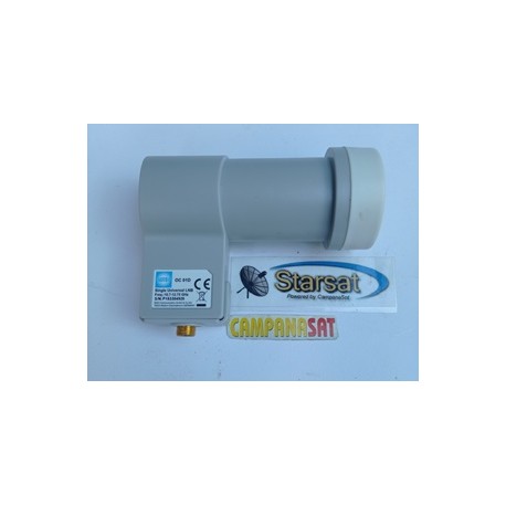Lnb Wisi OC 01 D single - F dorato - buon rendimento - 3/4 gradi