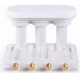 Lnb Opticum monoblocco triplo twin 13 - 16 - 19 a 2 uscite x 2