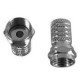 Connettore F per cavi d'antenna sat da 6,8 mm.sped. gratis