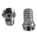 Connettore F per cavi d'antenna sat da 6,8 mm.