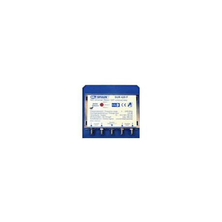 Switch diseqc 2.1 Spaun 4x1 - sur 420 WSG da esterno (sped.grati