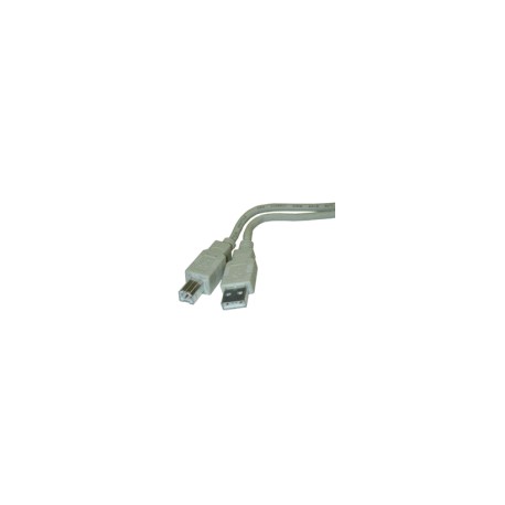 Cavo USB grigio tipo A-B MM 1,5 mt spediz.gratis