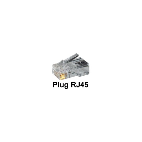 Plug RJ45 per Cavo di Rete - Cat. 5 (sped.gratis)