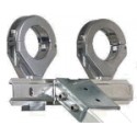 Staffa dual-feed regolabile per Gibertini XP - SE (n°1 supporto lnb larghi )