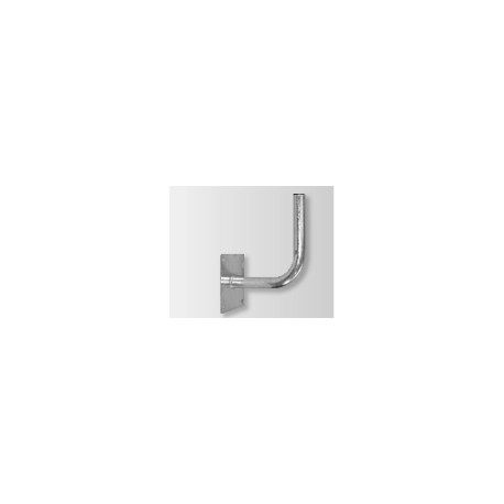 Supporto a piastra cm.25 diam.40 - OMC art.0158