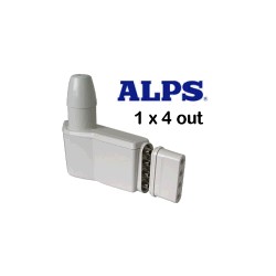 ALPS - LNB Univ. 0,3db - 4 uscite indipendenti (x sat 4-5 gradi)