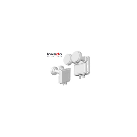 LNB Universal Monoblock Twin 23/40mm - 2 uscite 0.2db