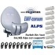 Kit Toroidale Wavefrontier 90cm + 8 LNB Alps + Switch 8in1
