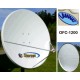 Parabola 120 OffSet Laminas bianca in Fibra di vetro