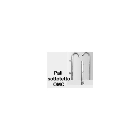 Palo OMC sottotetto 2 mt. d.50 curva cod.0047