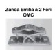 Zanca Emilia 2 Fori- cm30- piastra pesante 250/70/6 art.0058
