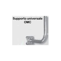 Supporto universale eco diam.40 - cm25 - curvo 90° - art.0199