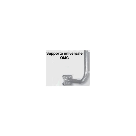 Supporto universale eco diam.40 - cm25 - curvo 90° - art.0199