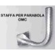 Staffa per parabola Ø 50 / cm 25 muro e palo ECO art.e026