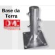Base da terra OMC per pali da mm 55 max ECO - art. e031