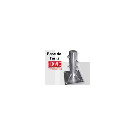 Base da terra OMC per pali da mm 55 max ECO - art. e031