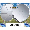 Parab.180 O/S Laminas Fibra di vetro senza imballo ritiro negozio af - agosto