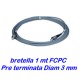 Bretella cavo ottico 1 metro - diam. 3mm - preterminata