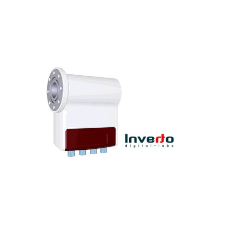 LNB Inverto BlackPro- Flangia c120 - HV-HV per centralizz 0,3db