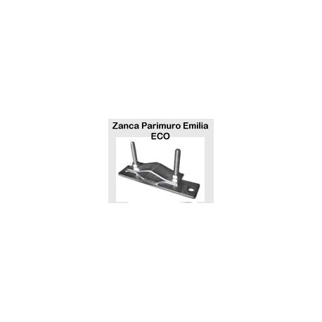 Zanca T/emilia p. muro per pali da 25/60 ECO - art. e012