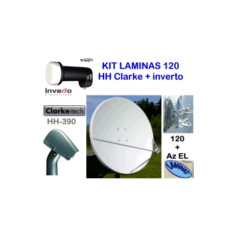 KIT motor 120 Laminas + HH Clarke 390 +inverto black ultra
