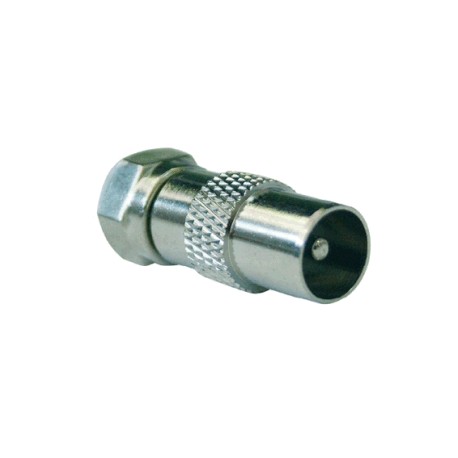 Adattatore coassiale spina TV 9,5 mm - SPINA F(sped.gratis)