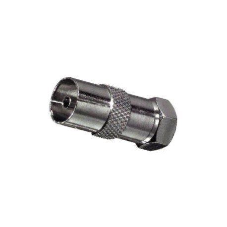 Adattatore coassiale presa TV 9,5 mm - SPINA F (sped.gratis)