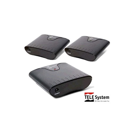 Ripetitore A/V Telesystem TWINY 1.2 - 1 trasm. e 2 ricevitori