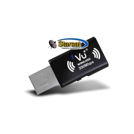 VU+® Wireless USB Adapter 300 Mbps + VPS (spediz.gratis)