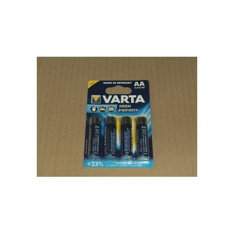 Blister 4 batterie STILO alcaline AA Long life VARTA (sped.grat