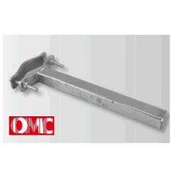 Prolunga cm 80 quadra - tubo 40x40x3 - OMC art.0109