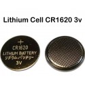 Nr. 1 Batteria a bottone - CR1620 - Lithium Cell - 3v