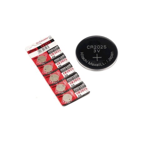 Nr. 1 Batteria a bottone -CR2025- Lithium Maxell - 3v (sped.grat