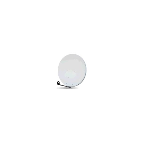 Parabola125cm OffSet Alluminio Bianca Gibertini-Supporto Az-El