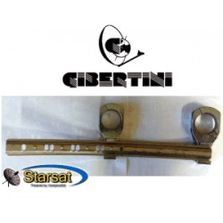 Staffa-binario per Gibertini XP con nr.2 supp stretto