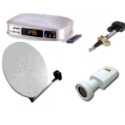 KIT Motorizz. Gibertini 150cm - Attuat. 24'- VBox II - LNB Inverto