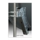 Parabola 100cm OffSet Alluminio bianca - Gibertini Serie L